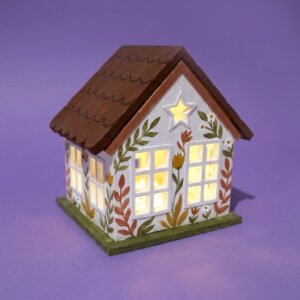 painting little house boho floral 202607281035